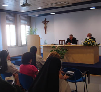 Prof. Guiducci parla in assemblea a Spoleto
